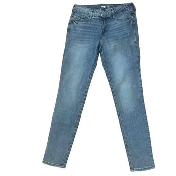 Old Navy Rockstar Super Skinny Jeans Sz 8 Long - Picture 3 of 8